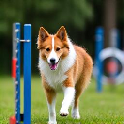Aisha and her Shetland Sheepdog, Pippa